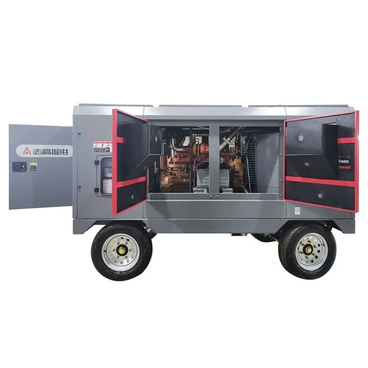 portable screw air compressor