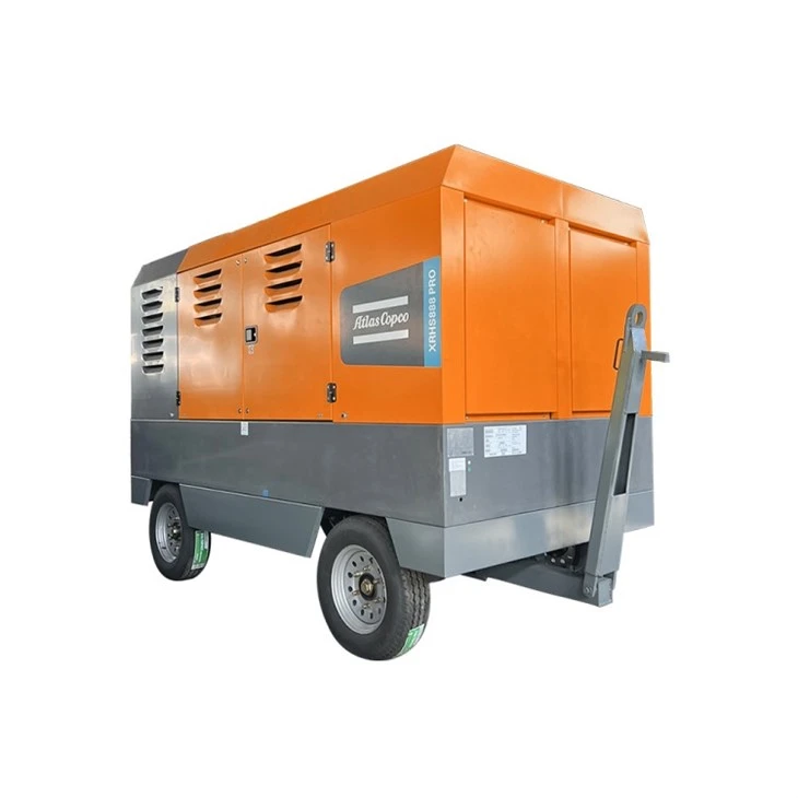 Atlas Copco Portable Diesel-kondwi Vis Air Compressor