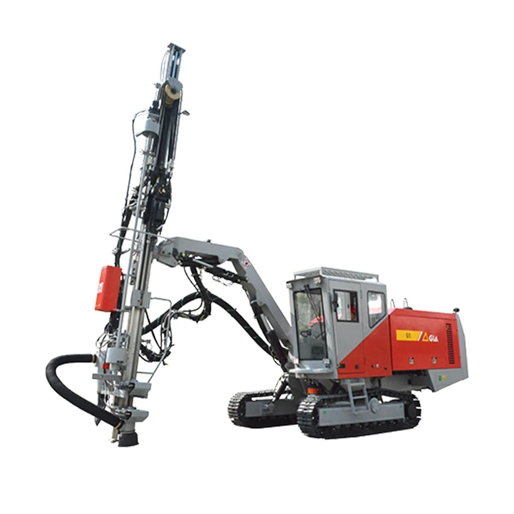 Gwo-pouvwa Idwolik Top Hammer Forage Rig