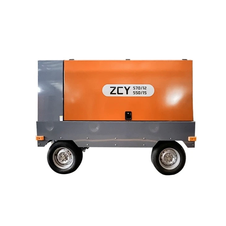 Portable Towable Diesel Vis Air Compressor