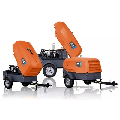 Atlas Copco mobil ti konpresè remokaj lè COMPRESSOR pou vann