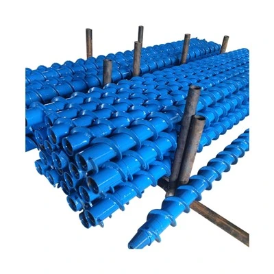 Blue espiral Auger Drill Rod