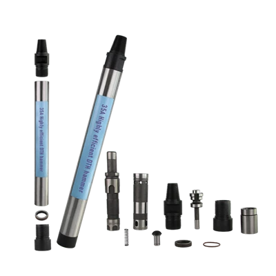 High-presyon DTH Hammer DHD Seri Pou Drill Rock