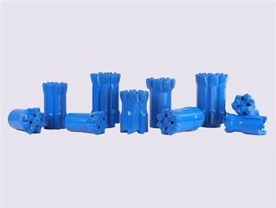 Top Hammer wòch bouton Bits Bits Threaded Bits pou min ak tinèl